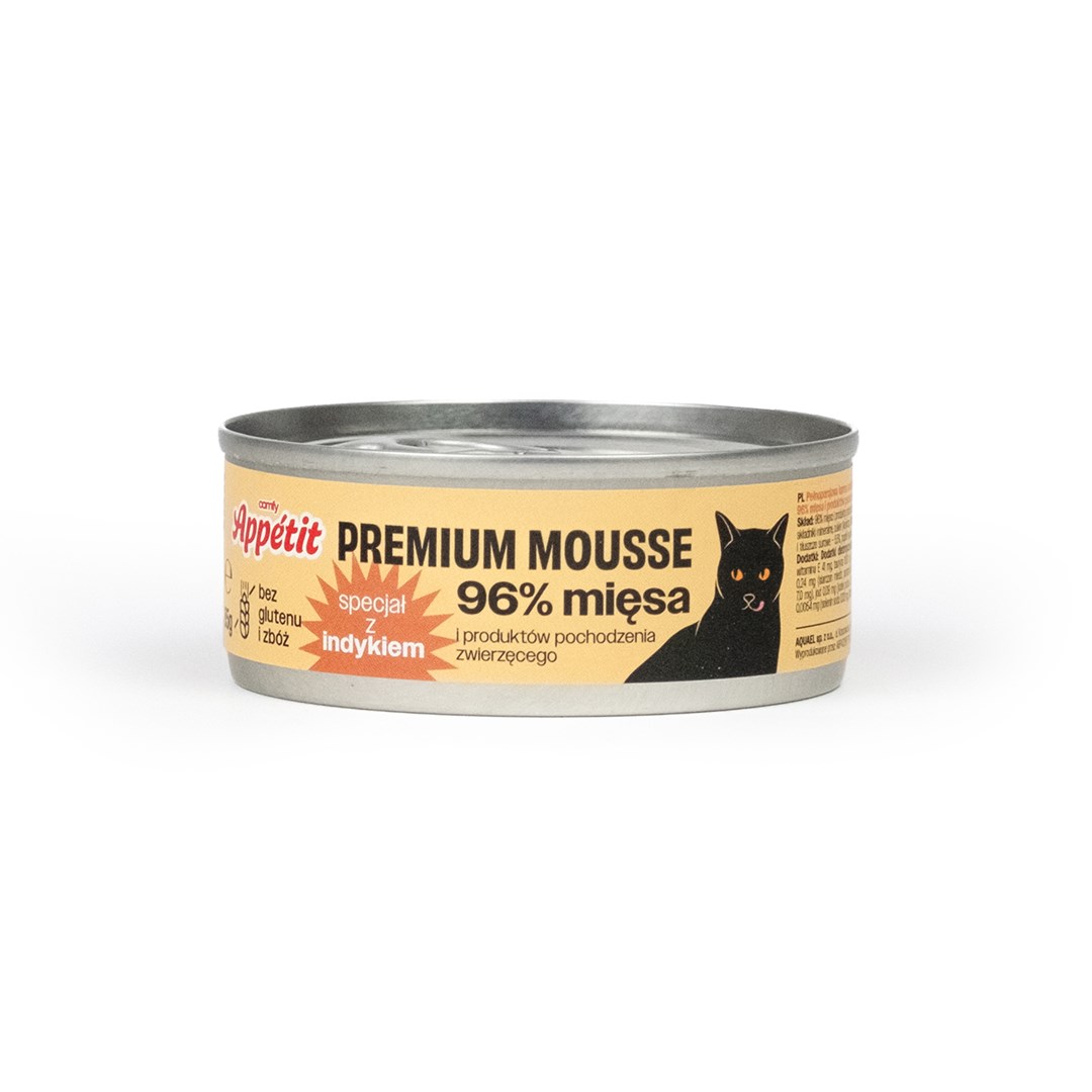 COMFY APPETIT PREMIUM TURKEY CAT 85G