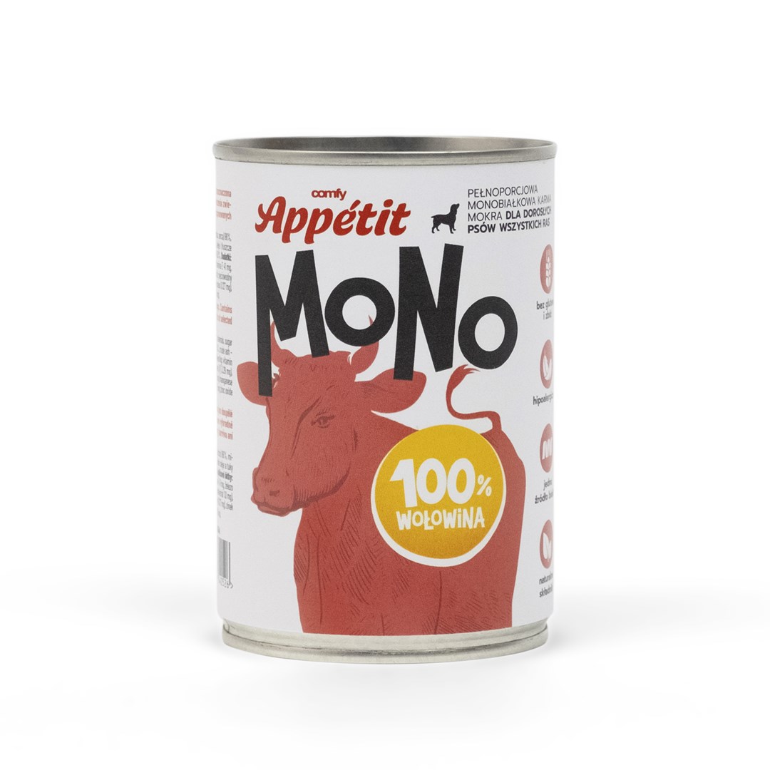 COMFY APPETIT MONO BEEF 400G (N)