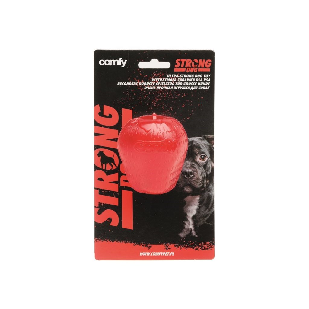 COMFY TOY STRONG DOG STRAWB. 7,5X6,5