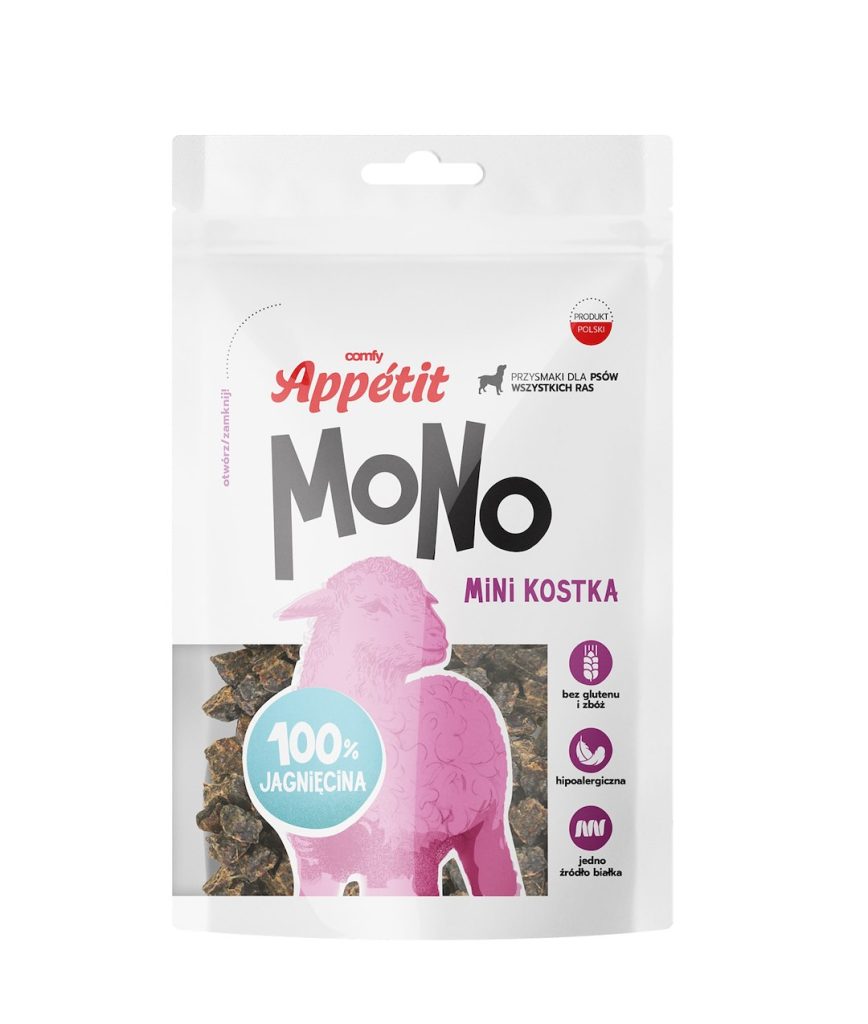 COMFY APPETIT MONO MINI LAMB CUBE 80G
