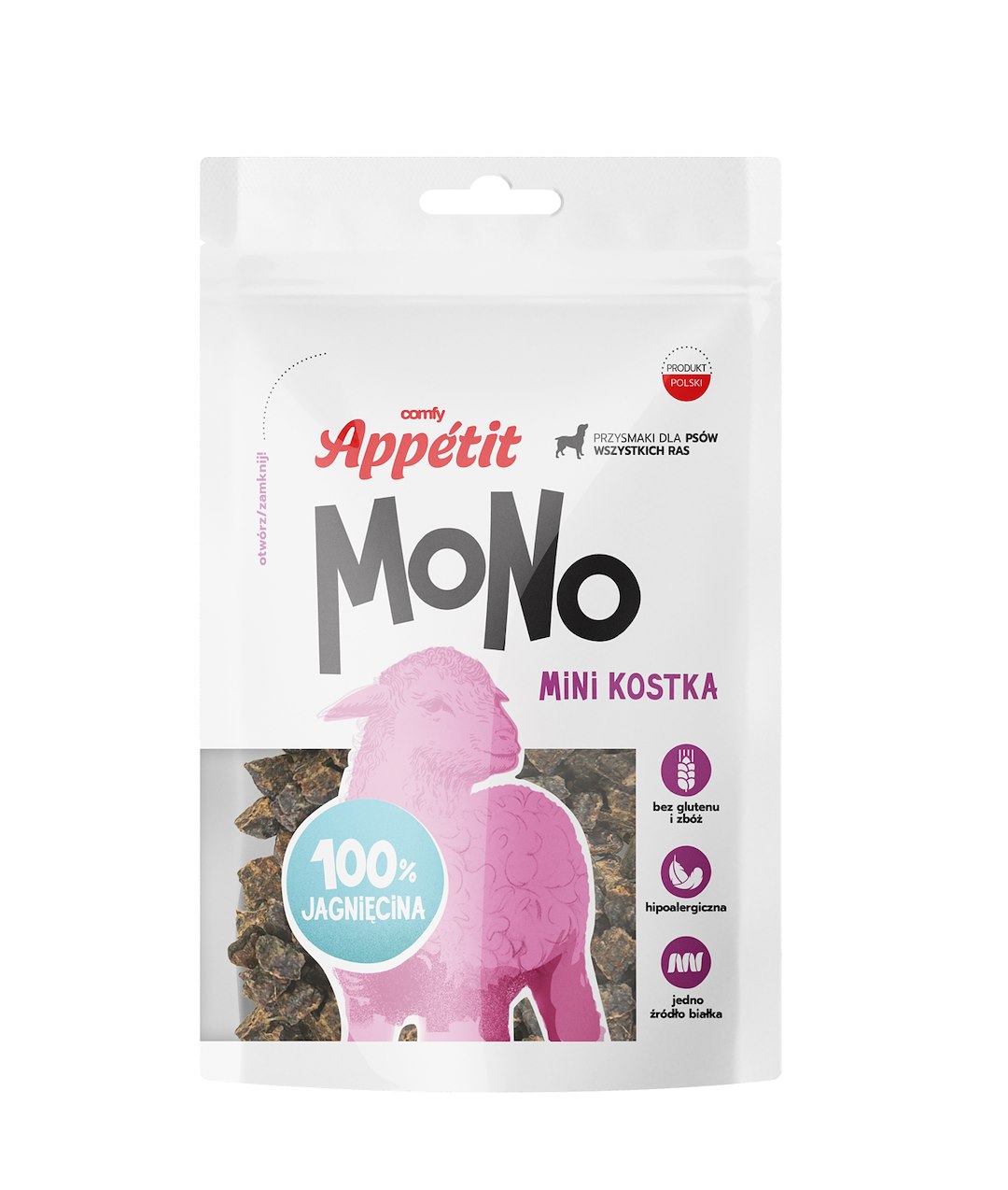 COMFY APPETIT MONO MINI LAMB CUBE 80G