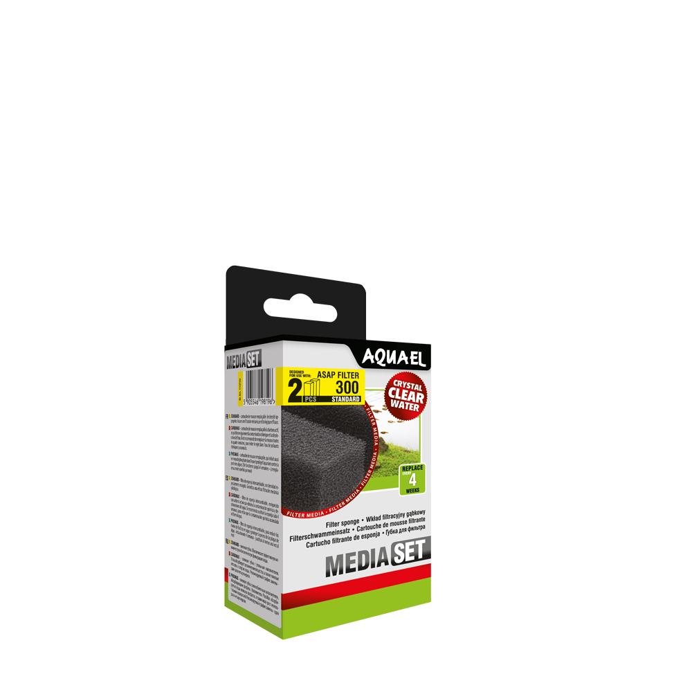 Filtration sponge ASAP 300 STANDARD 20PP