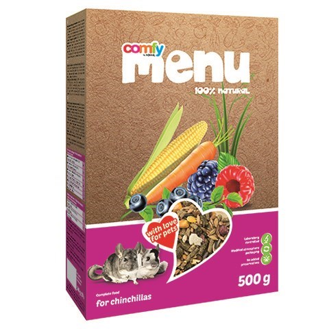 COMFY MENU CHINCH. COMPL. FOOD 500G
