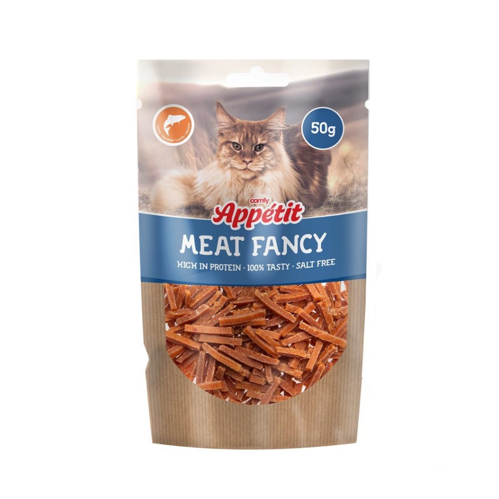 COMFY APPETIT FANCY CAT SALMON STRIP 50G