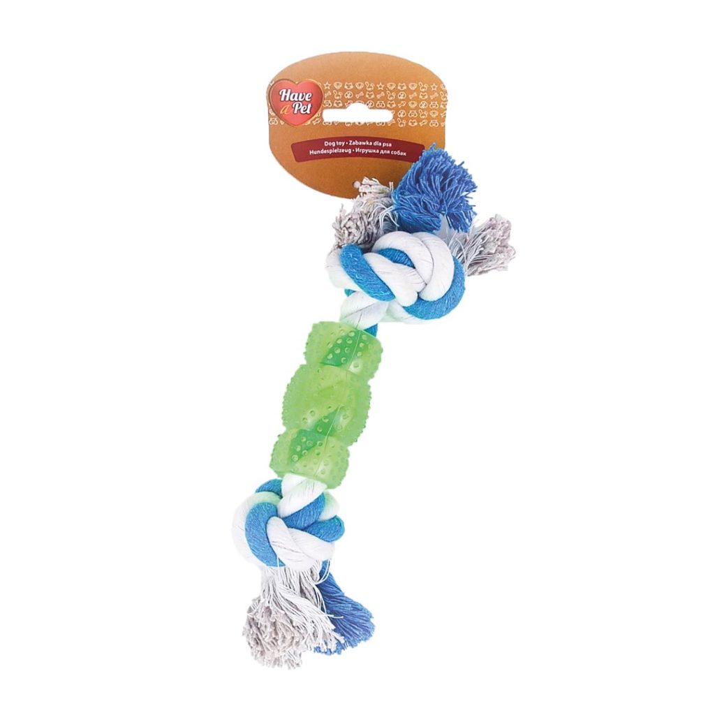 HAP TOY ZIBI BONE ON CORD 33 cm X