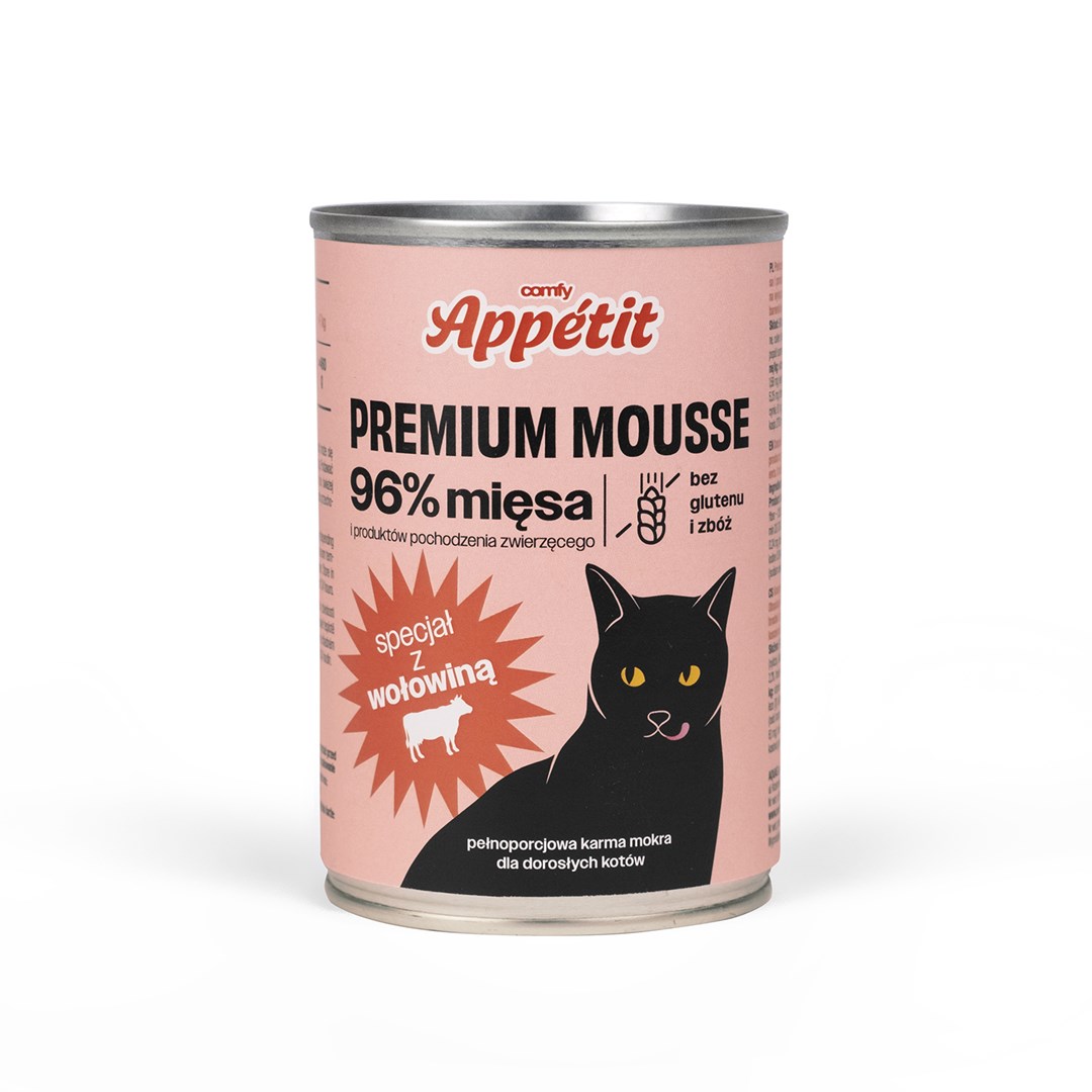 COMFY APPETIT PREMIUM BEEF CAT 400G