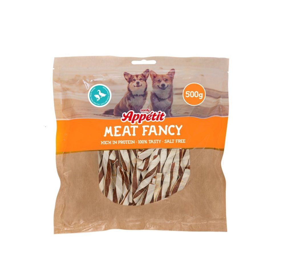 COM/HAP DUCK & FISH SANDWICH 500g