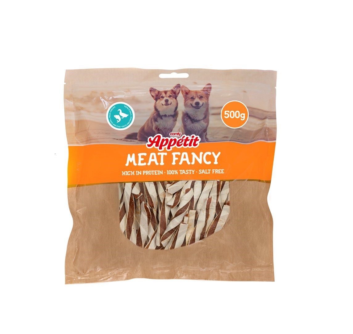 COM/HAP DUCK & FISH SANDWICH 500g