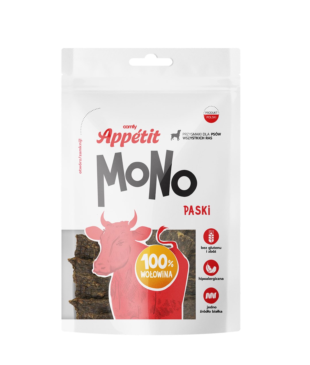 COMFY APPETIT MONO BEEF STRIP 80G