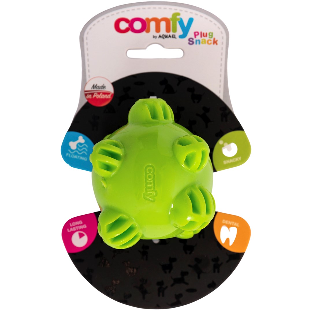 COMFY TOY SNACKY BALL 8,5CM GREEN