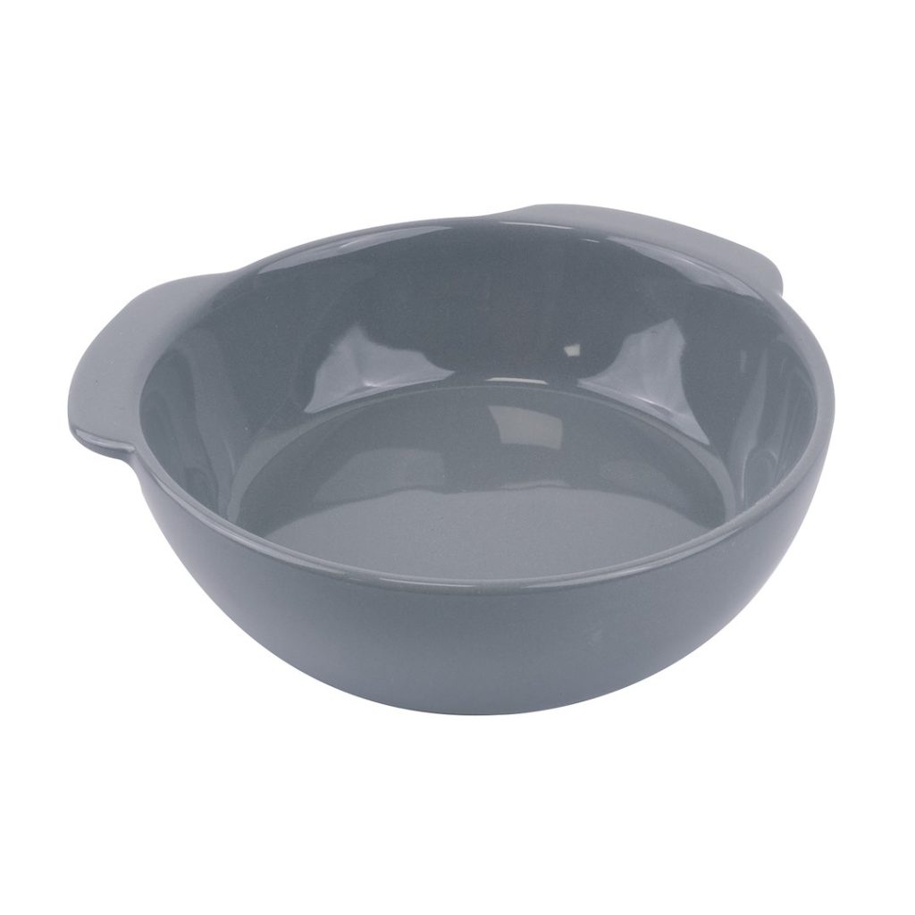 HAP CERAMIC BOWL DOG GREY 320ml