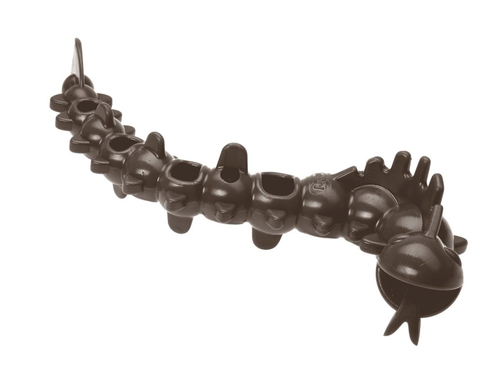 ECOMFY TOY SNACKY WORM 8CM OLIVE