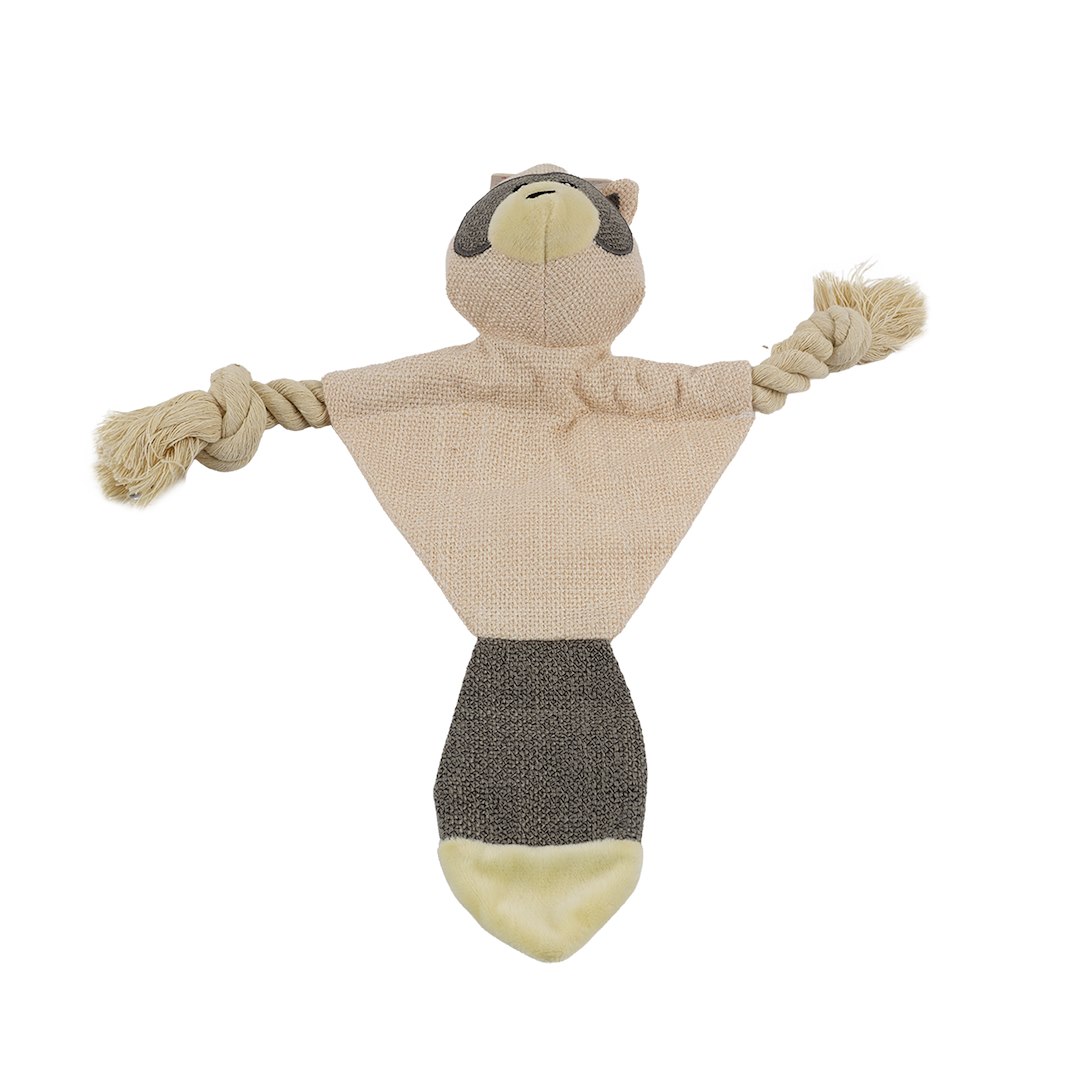 HAP TOY FLATTY PLUSH RACCOON