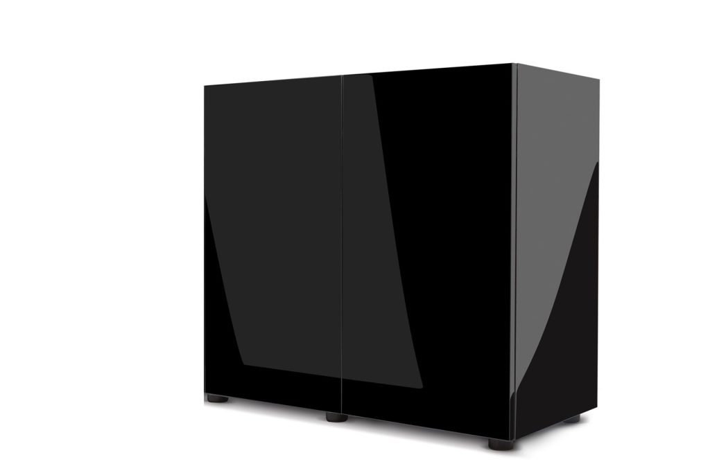 CABINET GLOSSY 100 BLACK