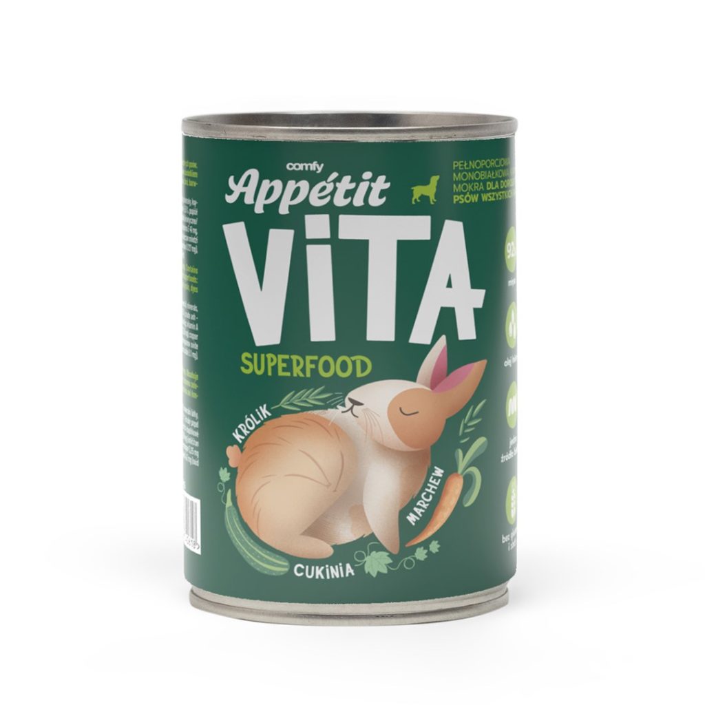 COMFY APPETIT VITA RABBIT 400G (N)