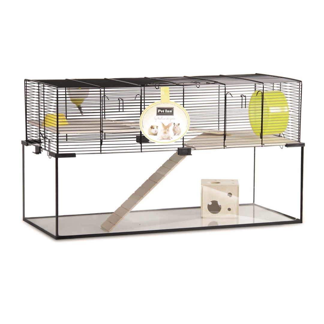 COMFY CAGE VETRO PLUS NATURE 80x35x44