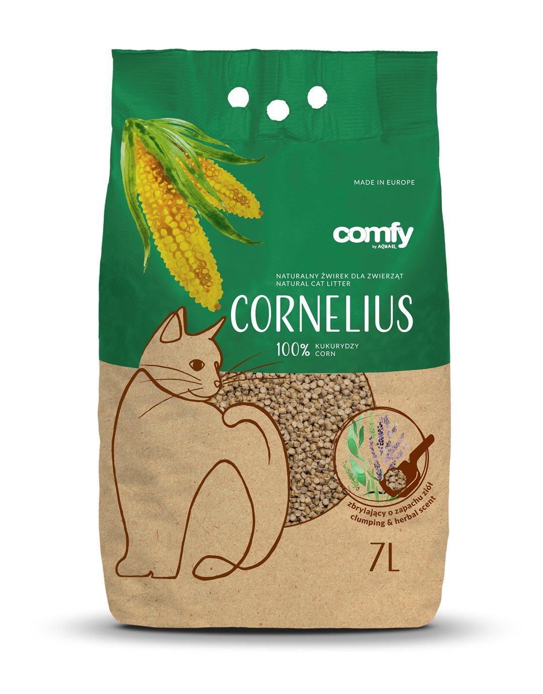 COMFY LITTER CORNELIUS 7L FRAGR. OF HE