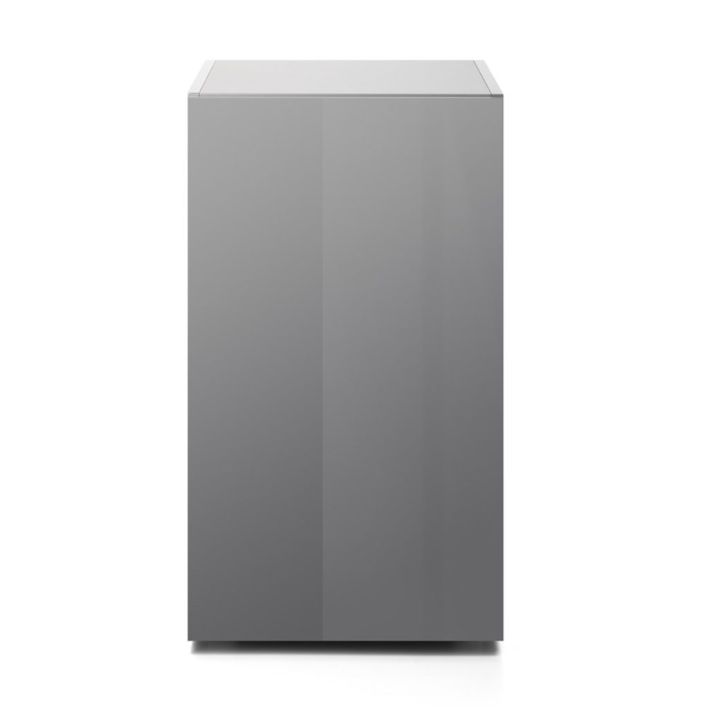 CABINET GLOSSY CUBE 50 GREY
