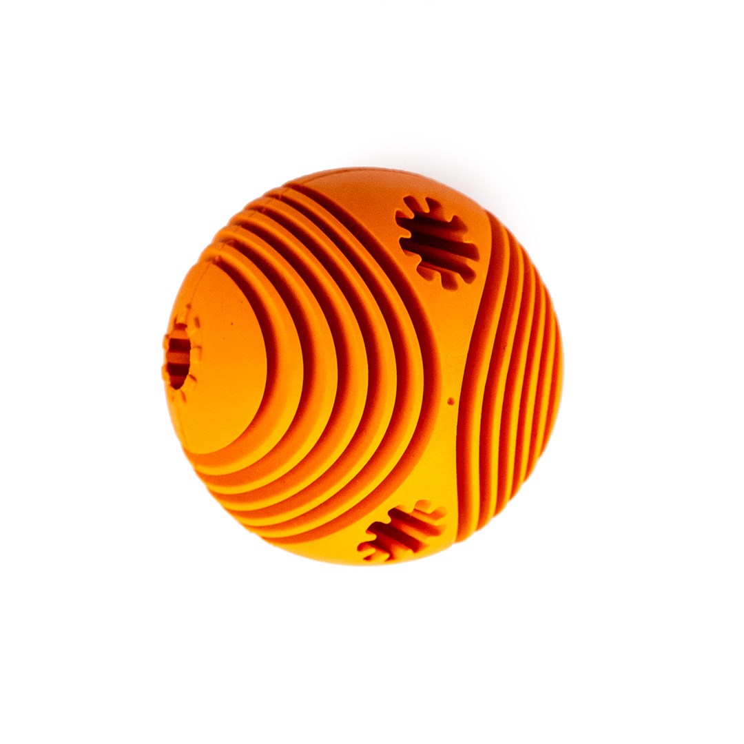 HAP TOY RUBBER SNACK BALL ORAN 6,3CM