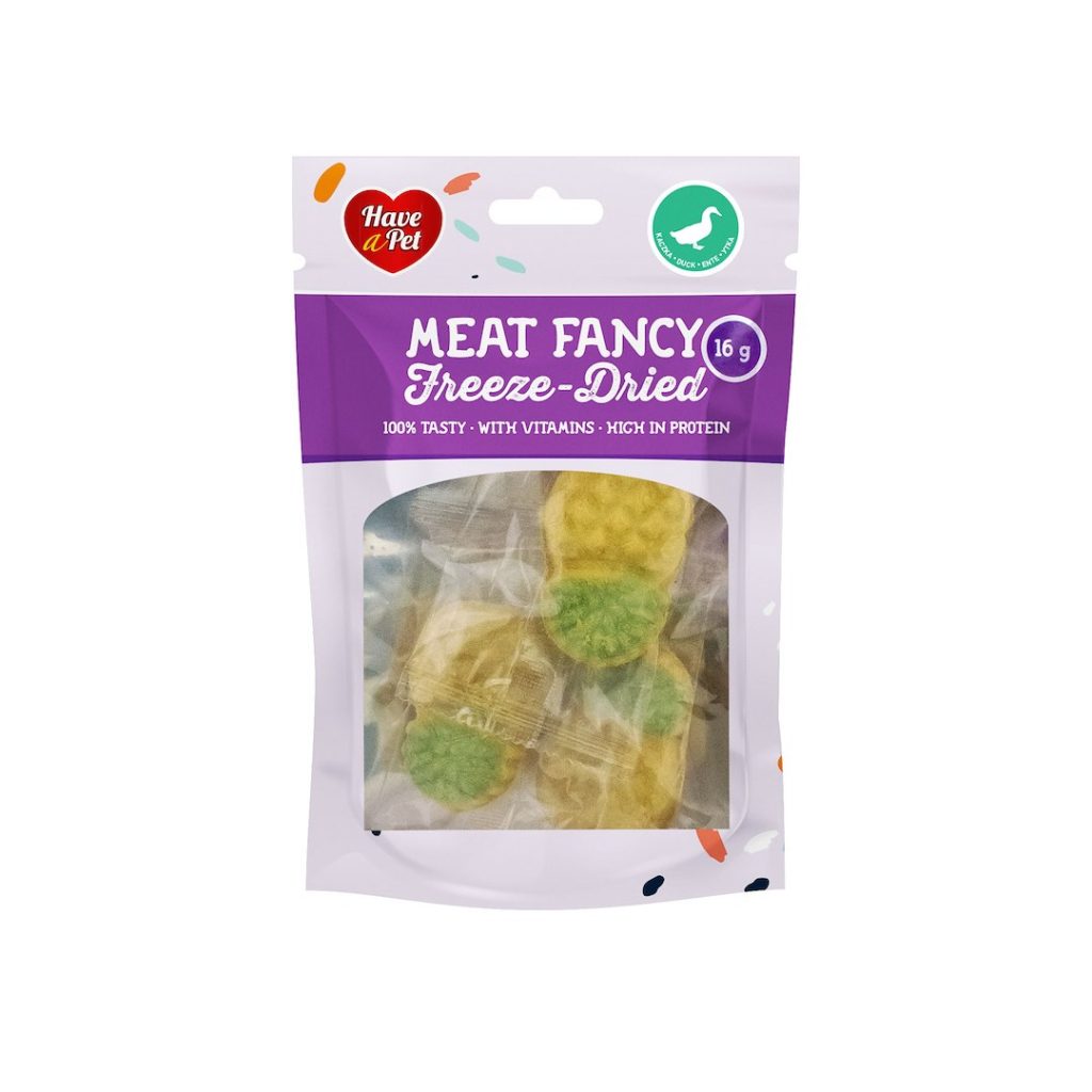 HAP FREEZE DRIED DOG PINEAPPLE DUCK 16G