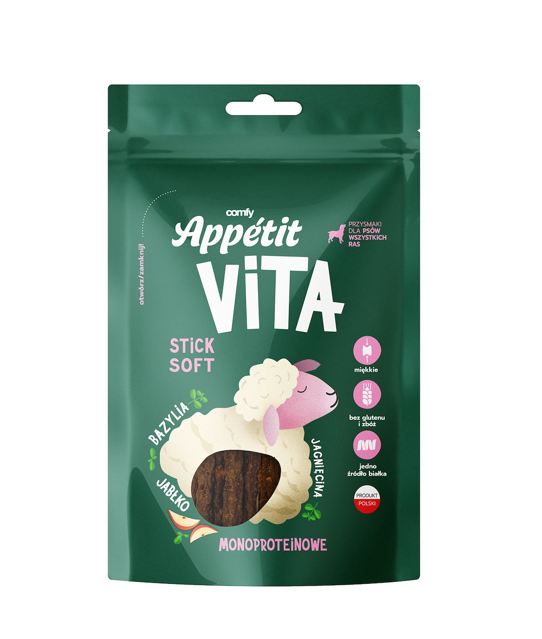 COMFY APPETIT VITA LAMB STICK 80G