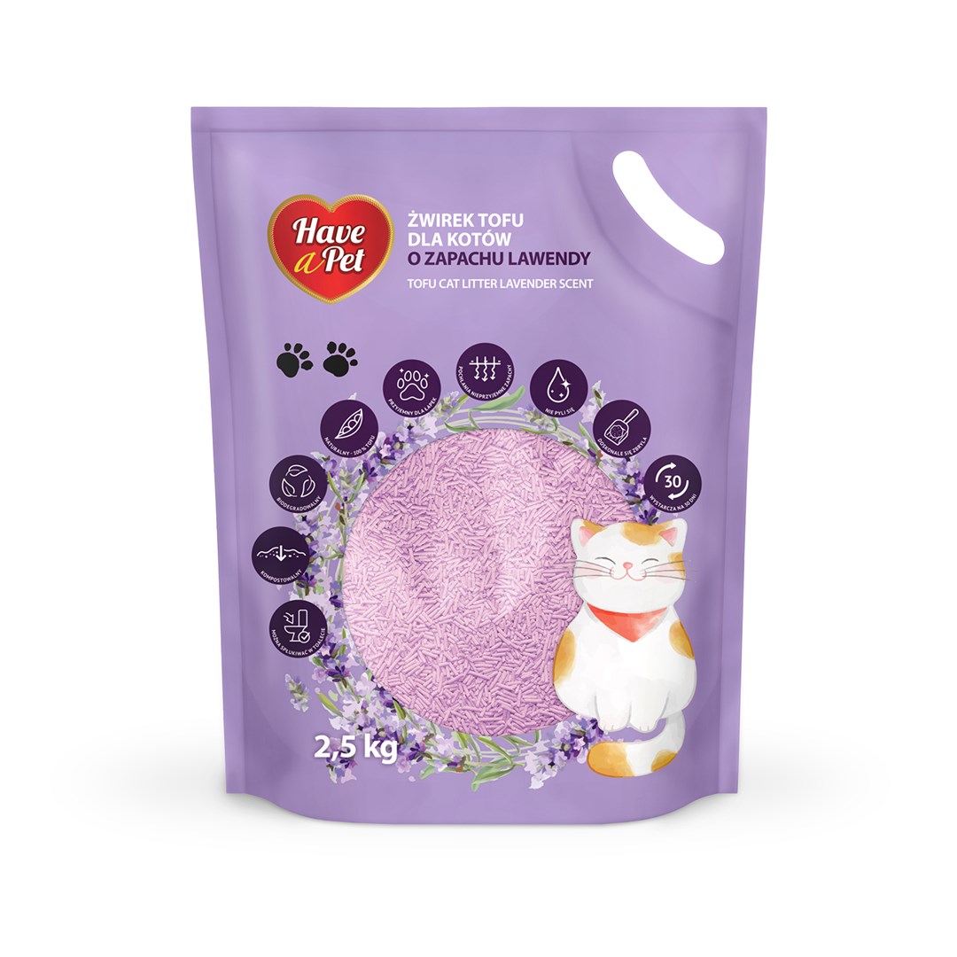 Have A Pet LAVENDER TOFU GRIT 2.5 KG