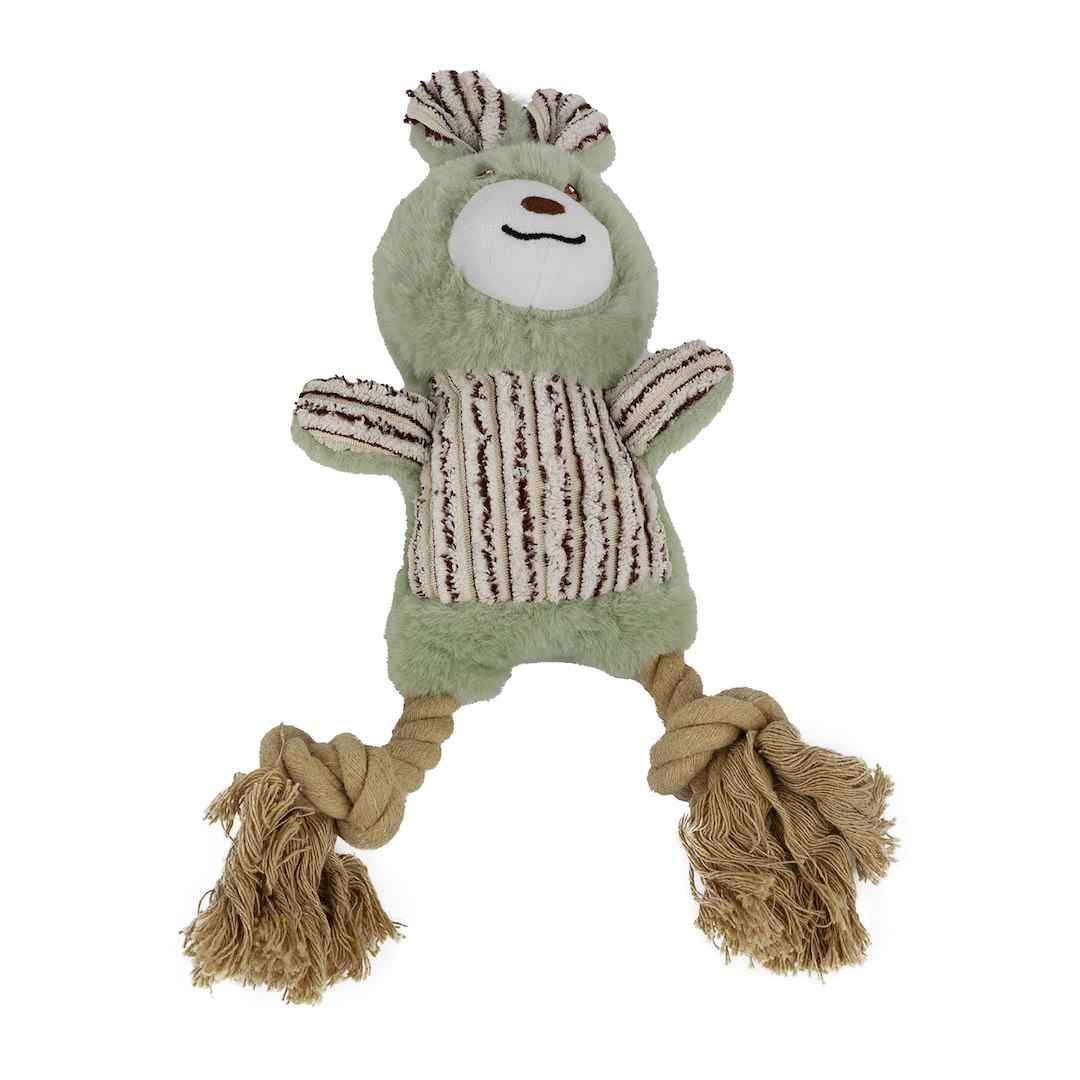 HAP TOY BUNNY PLUSH RABBIT 2 KNOTS
