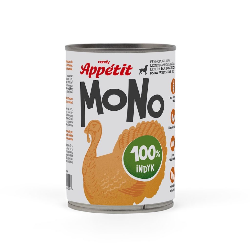 COMFY APPETIT MONO TURKEY 400G