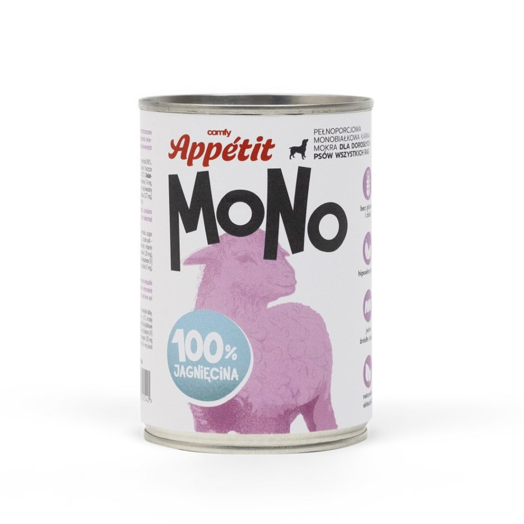 COMFY APPETIT MONO LAMB 400G (N)