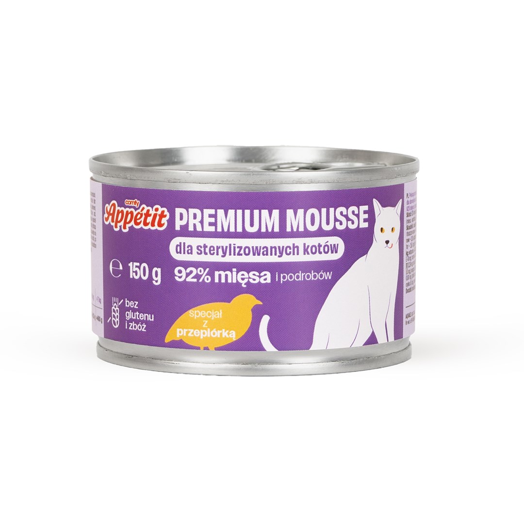 Comfy Appetit Cat Sterilized Quail 150g