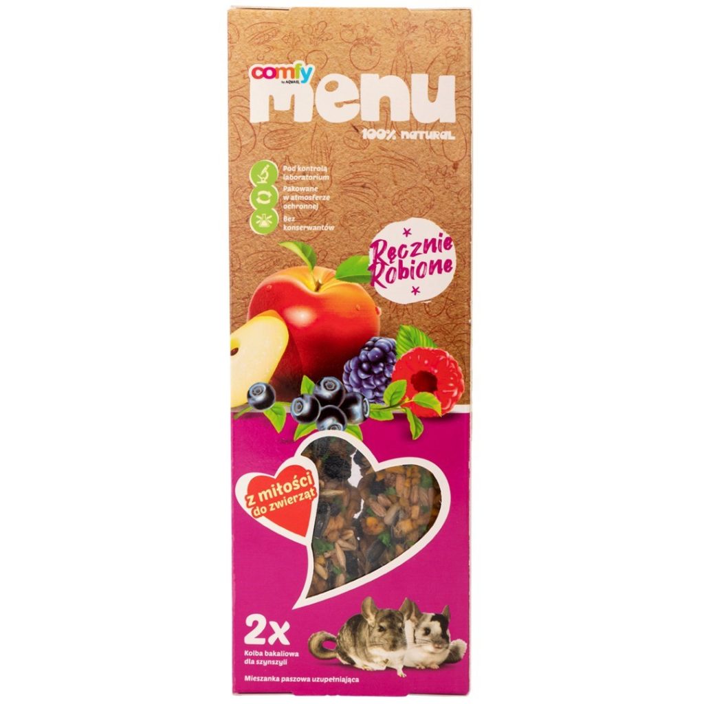 COMFY MENU CHINCH.STICKS DRIEDFRUIT90G