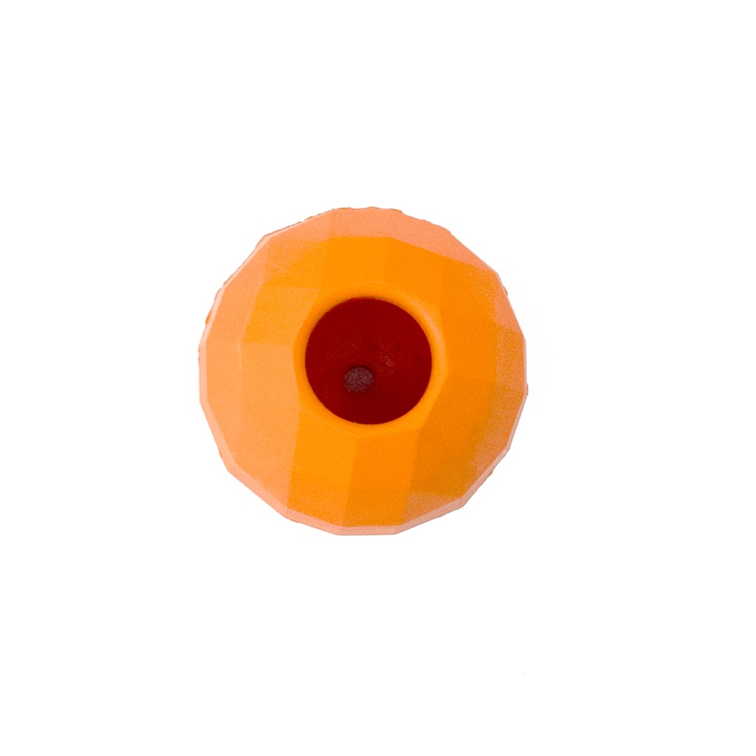 HAP TOY RUBBER ORANGE 7CM