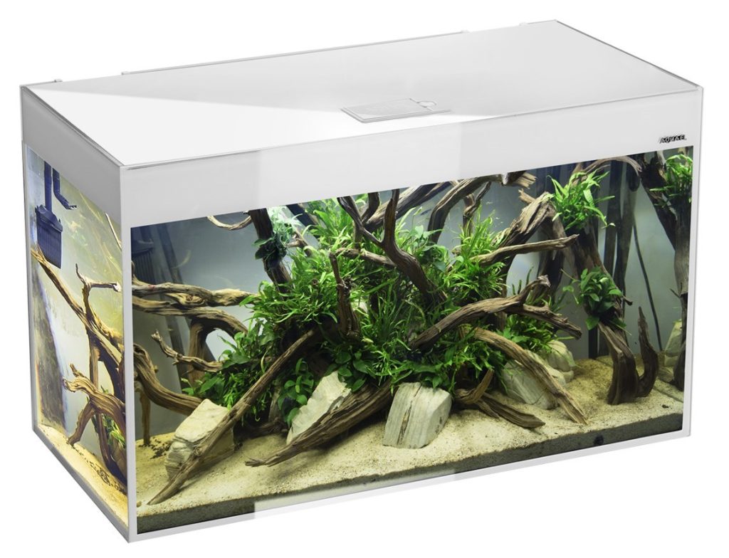 AQUARIUM SET GLOSSY ST 100 D&N WHITE