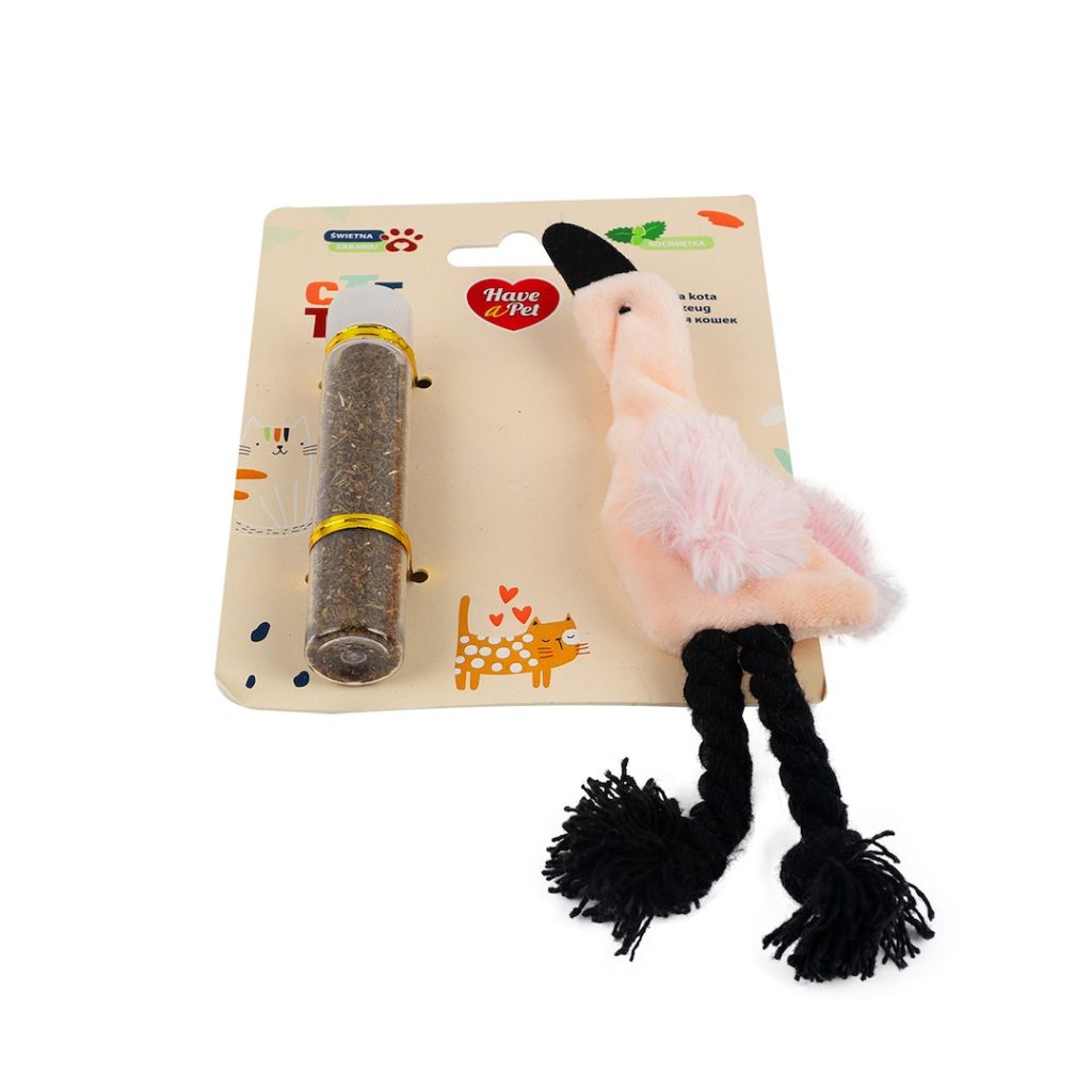 HAP TOY CATNIP FLAMINGO
