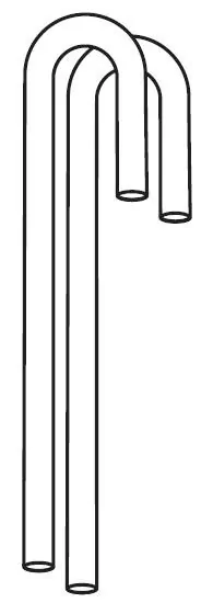 OVERFLOW PIPE ASSEMBLY MINI/MIDI KANI