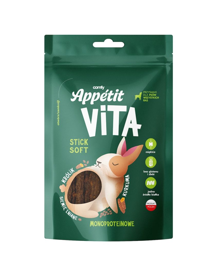 COMFY APPETIT VITA RABBIT STICK 80G