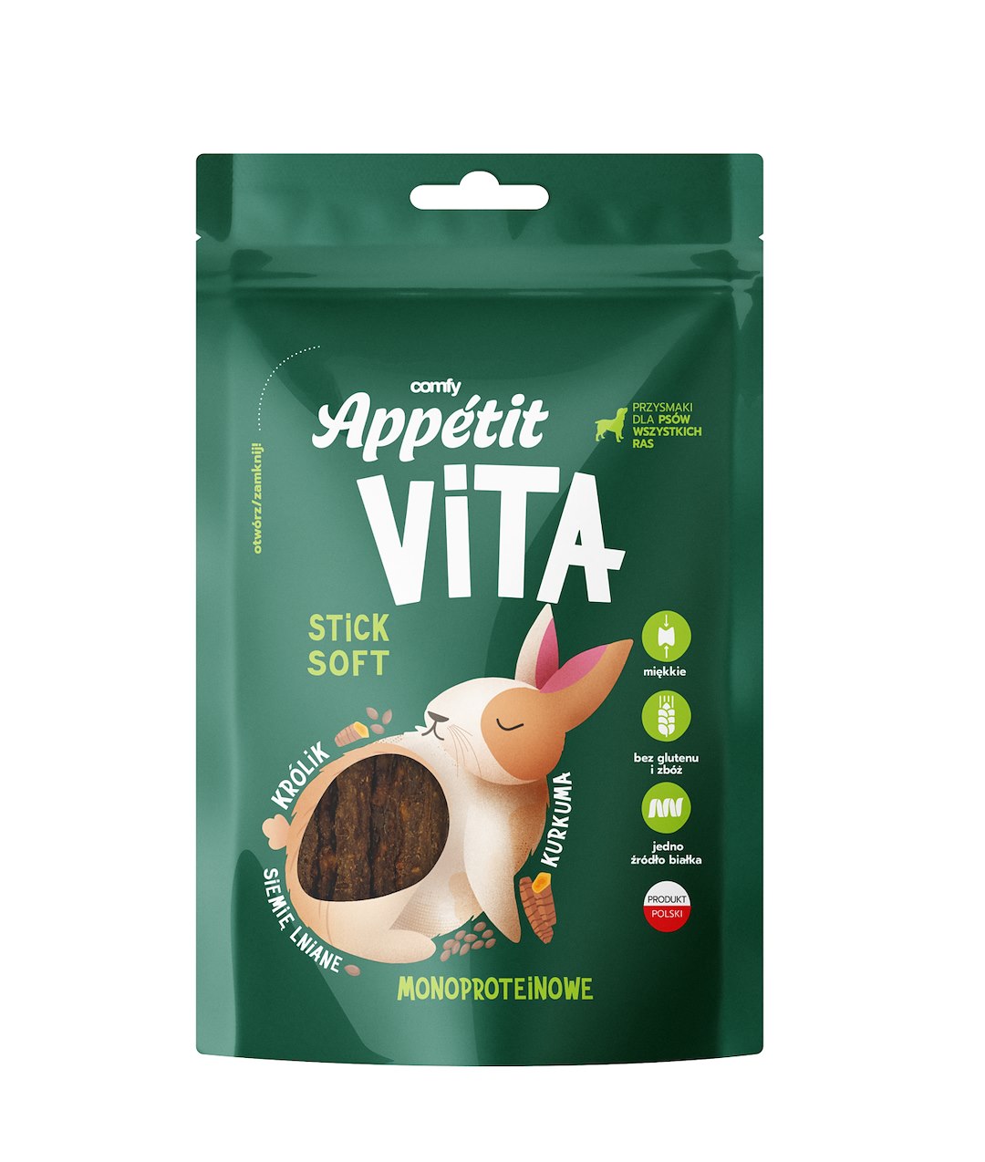COMFY APPETIT VITA RABBIT STICK 80G