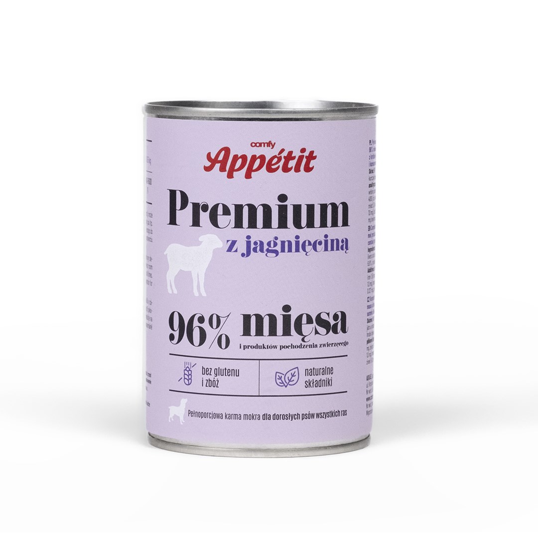 COMFY APPETIT PREMIUM LAMB 400G (N)