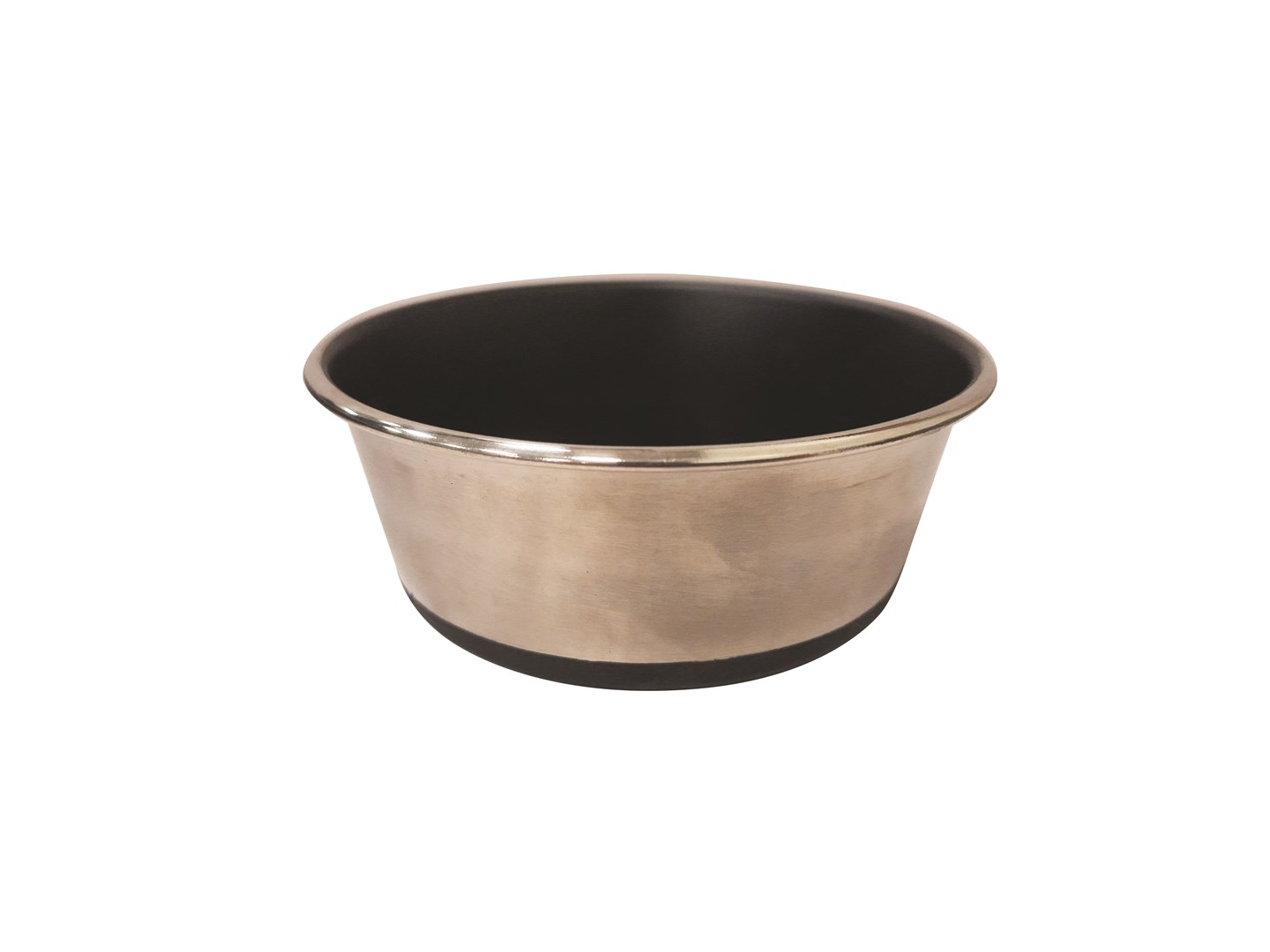HAP METAL BOWL BLACK/WHITE 900 ML X