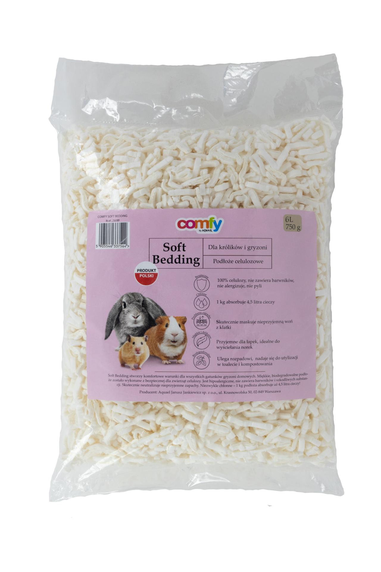 Comfy Soft Bedding cellulose base 6L