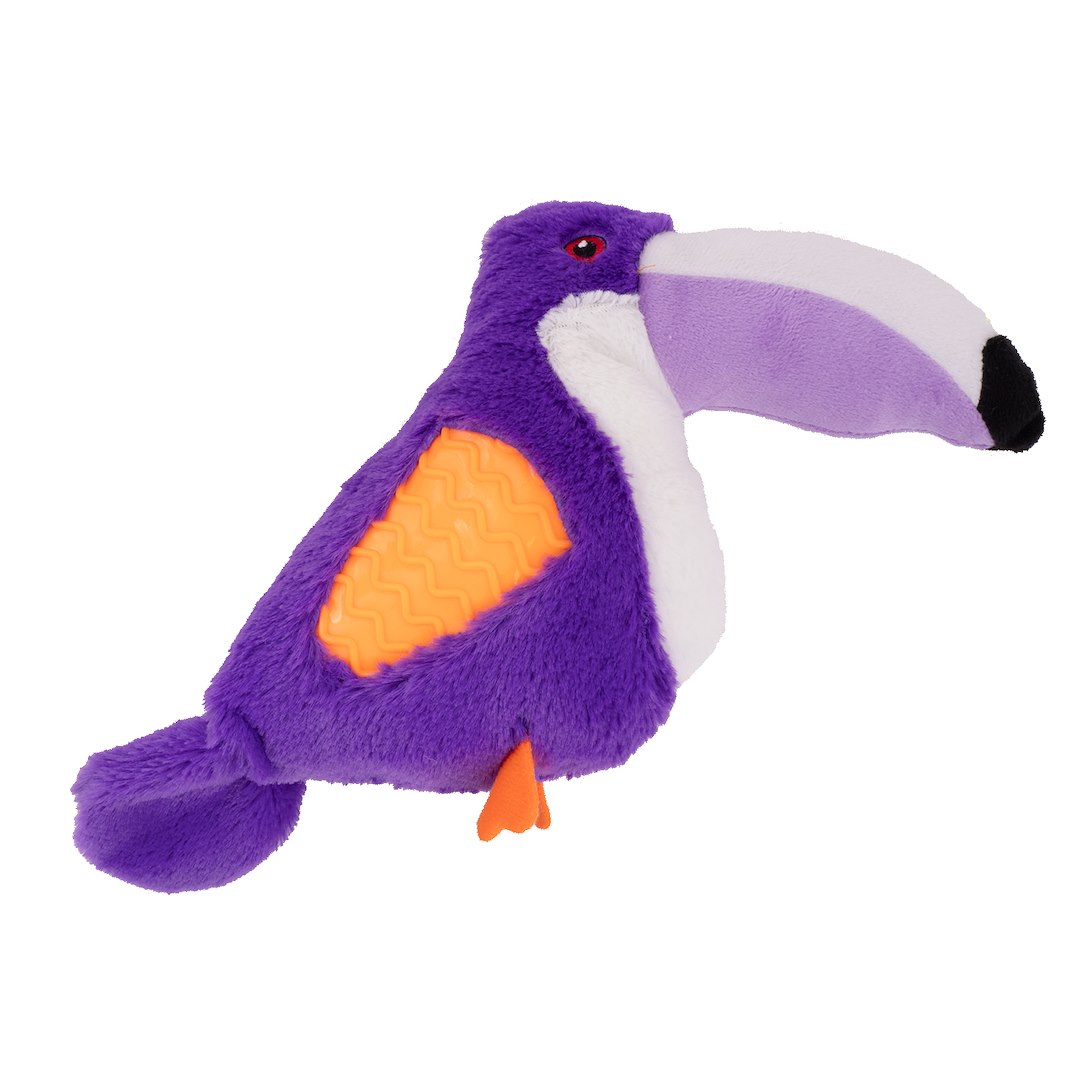 HAP TOY PLUSH PURPLE TOUCAN
