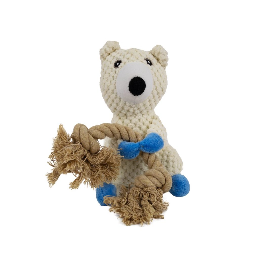 HAP TOY PLUSH BEAR ROPE