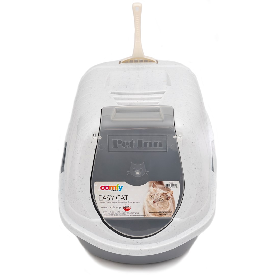 PI/COM TOILET EASY CAT GRAY MAR