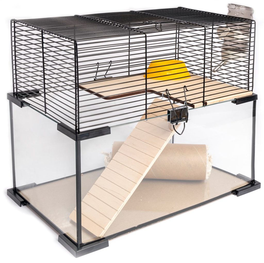 COMFY CAGE VETRO PLUSNATURE 40x25x34,5cm