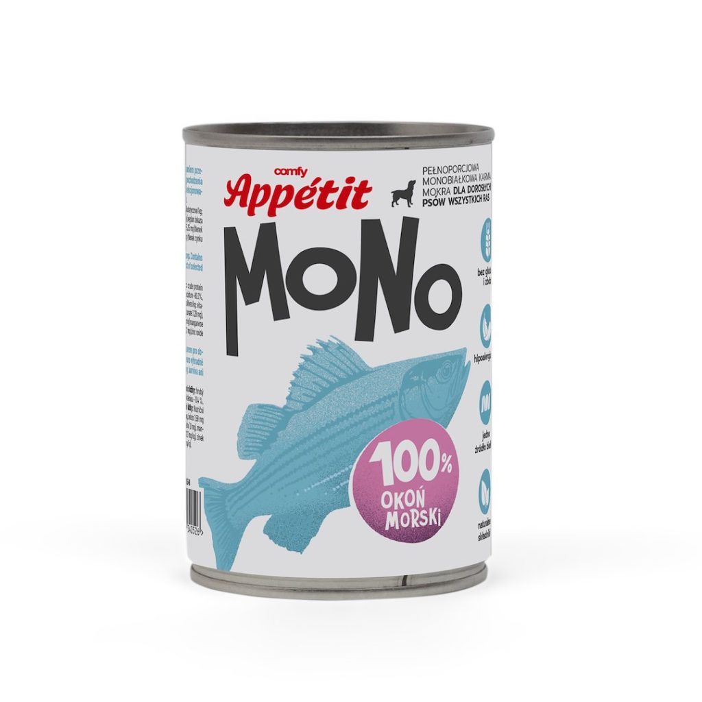 COMFY APPETIT MONO SEA BASS 400G