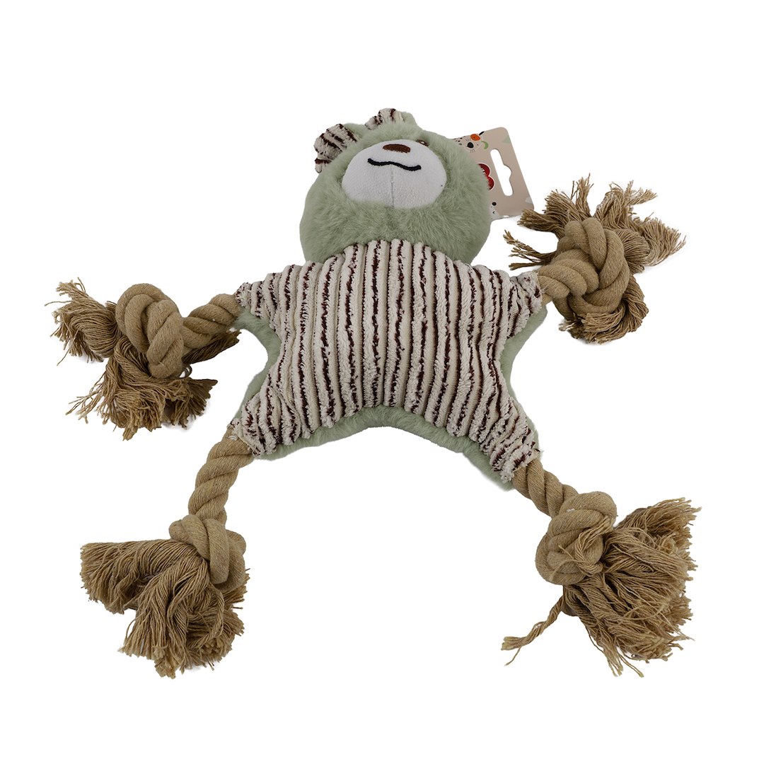 HAP TOY BUNNY PLUSH RABBIT 4 KNOTS