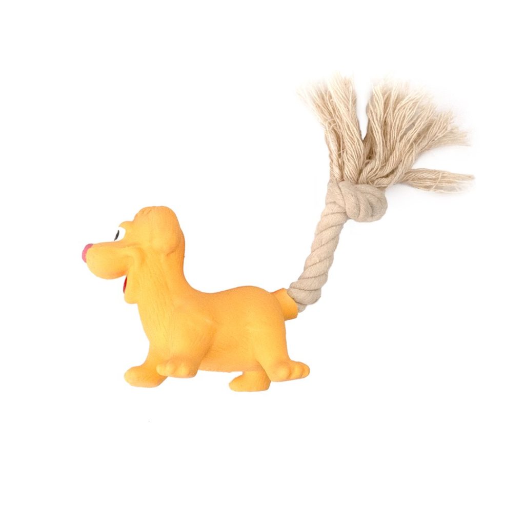 HAP TOY TAIL DOG 18CM X