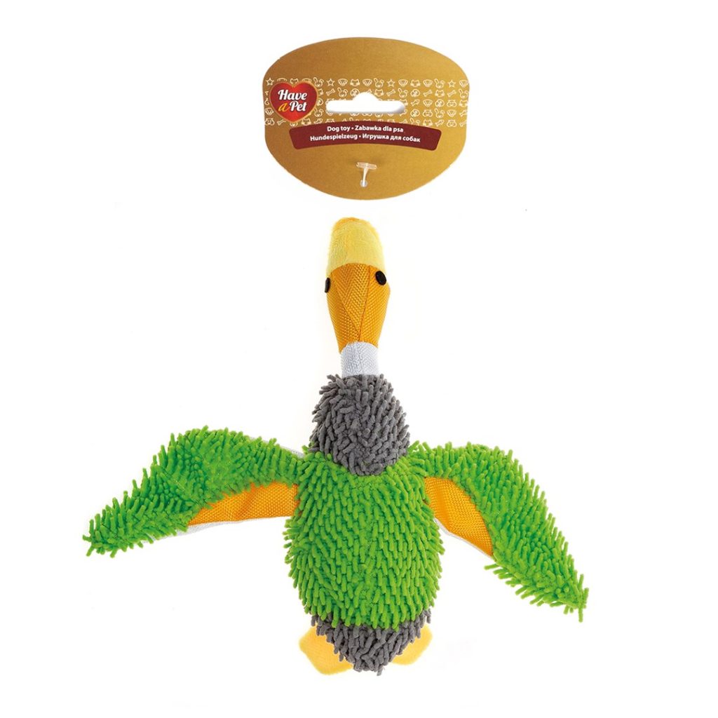HAP TOY FLUFFY DUCKY 32 cm