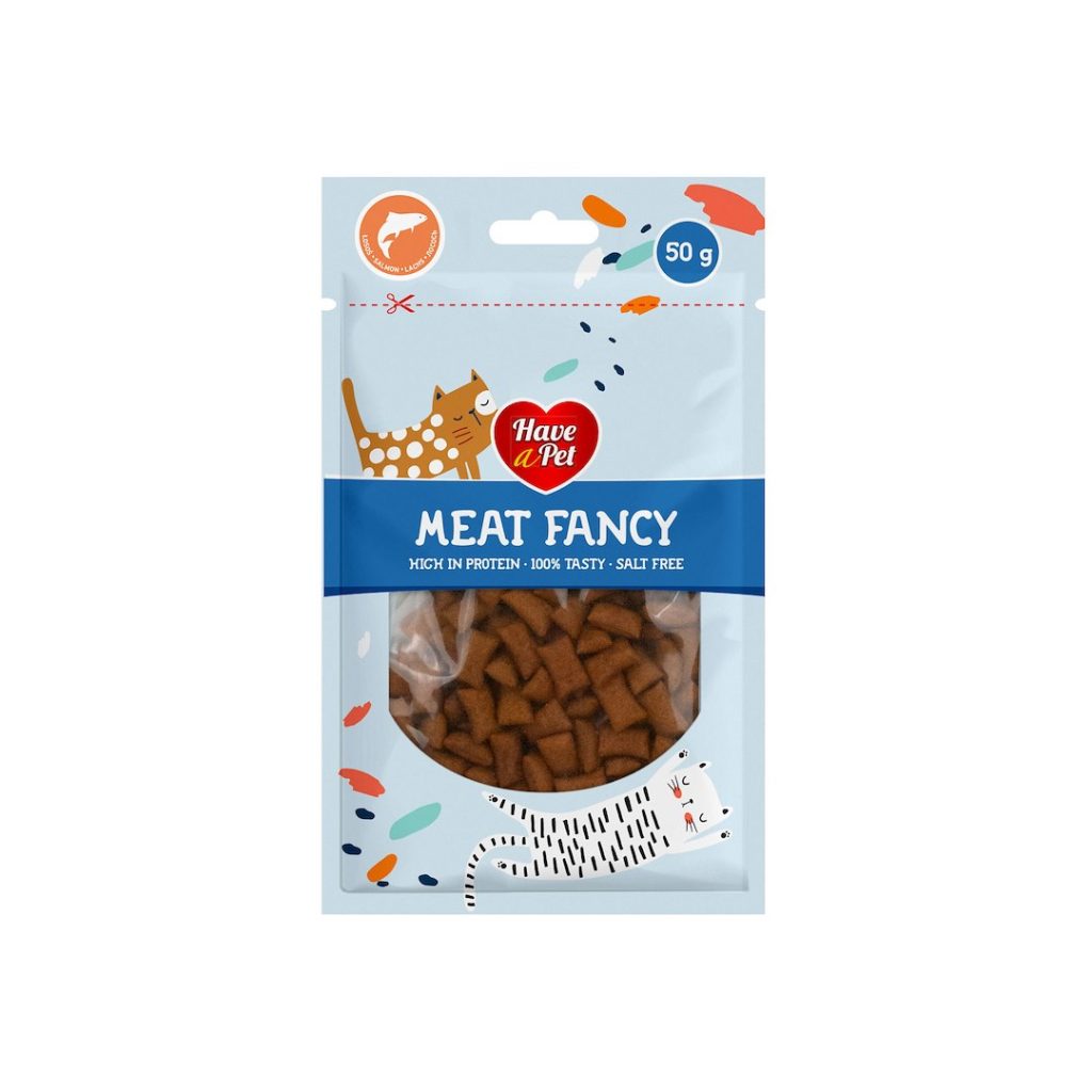 HAP FANCY CAT PILLOWS SALMON 50G
