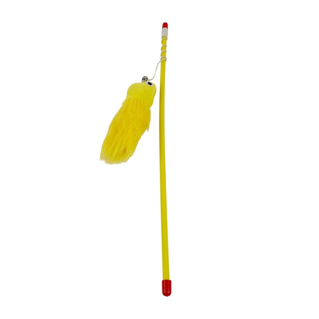 HAP TOY WILMA ROD FISH YELLOW 46CM
